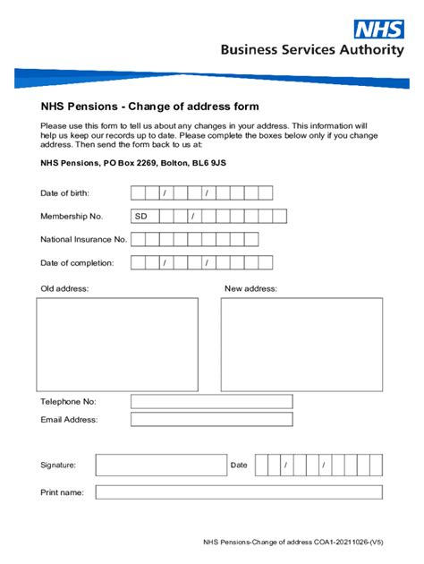 nhsbsa card application form